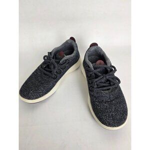 Allbirds Wool Runners Mizzle Charcoal Gray Sneakers Womens Size 5 Lace Up Shoe